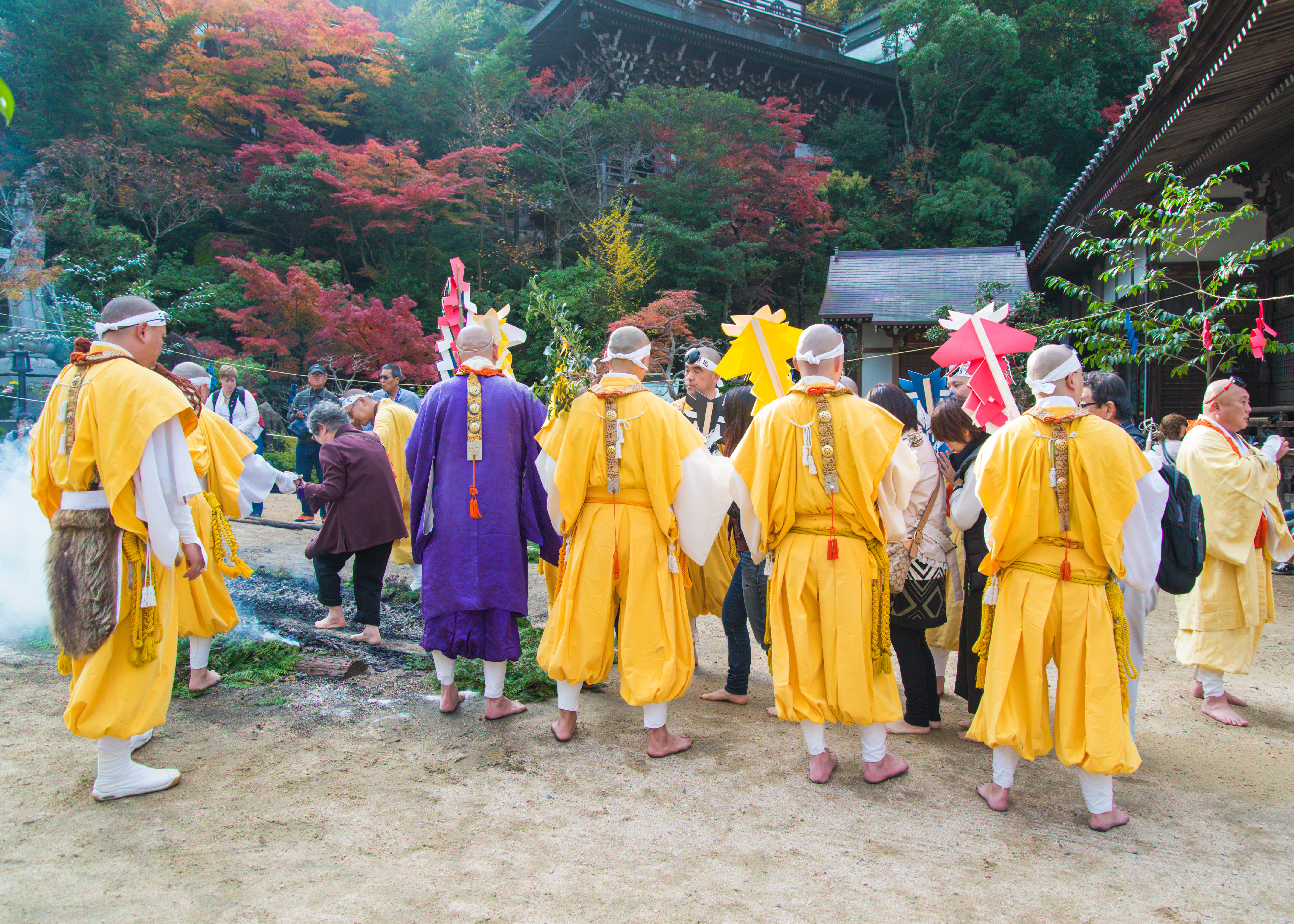 Fire Walking Ceremony on Miyajima